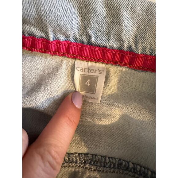 Carter’s Girls’ Denim Jacket - Size 4 - Picture 4 of 5